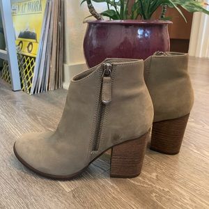 Free People Suede Booties